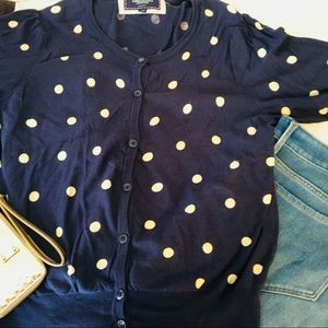 AE Polka Dot Cardigan
